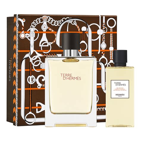 HERMÈS Terre d'Hermès Eau de Toilette Gift Set .